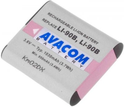 AVACOM pro Olympus Li-90B Li-ion 3.7V 1030mAh