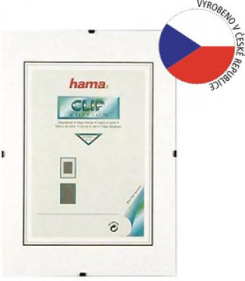 Hama Clip-Fix, plastové sklo, 21x29,7 cm (formát A4)