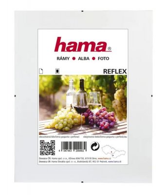 Hama Clip-Fix, normální sklo, 60x80 cm
