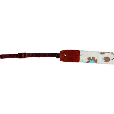 KALAHARI popruh pro fotoaparát FLOWER, šíře 30mm, max. délka 105cm