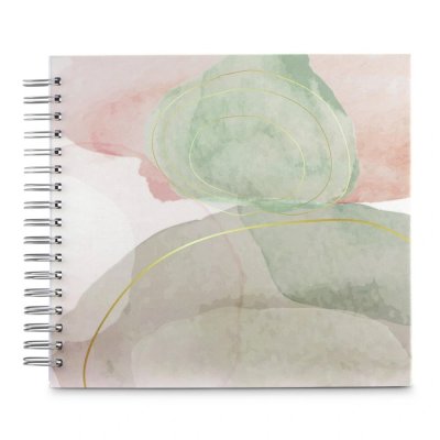 Album fotorožky  50stran WATERCOLOR zelené